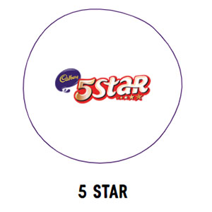  Mondelēz International brands-5 star